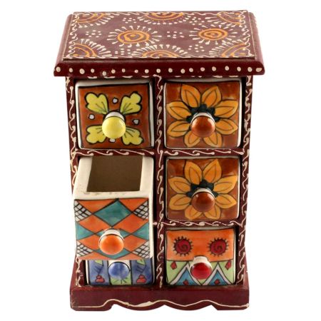 Spice Box-1466 Masala Rack Container Gift Item